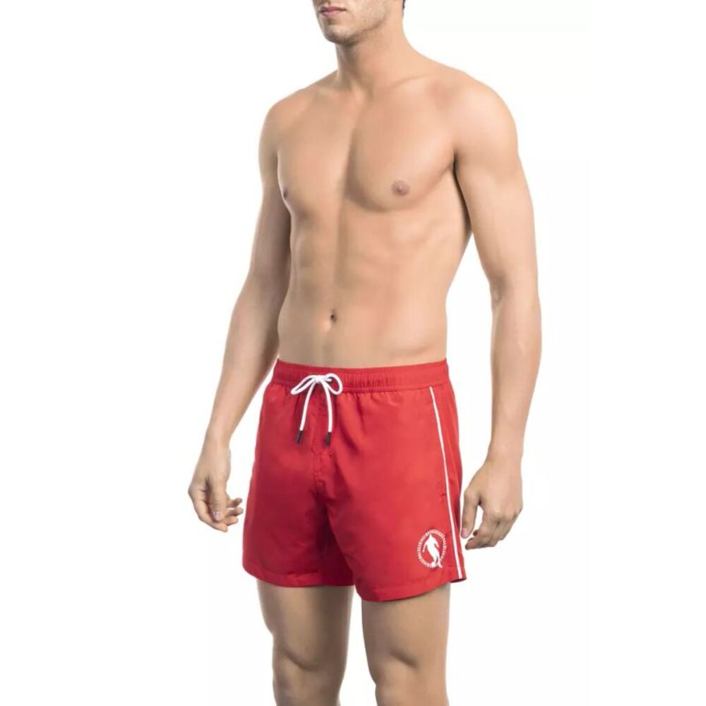 Bikkembergs Black Polyester Men Men's Swimsuit